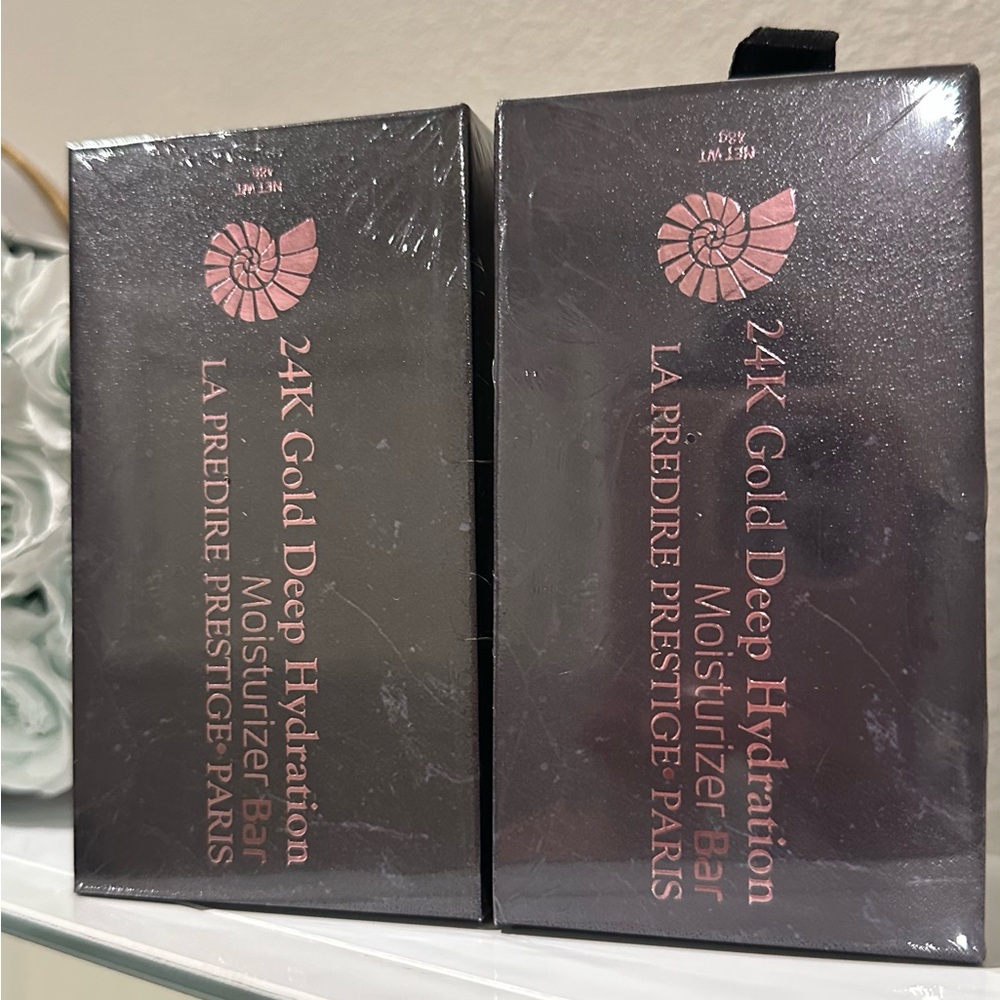 New Sealed 24k Gold Deep Hydration Moisturizer Bar Bundle of 2